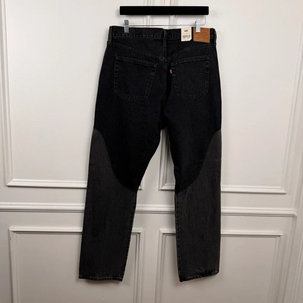 Levi's 501 Original Men's 34x32 Black Straight Leg Jeans‎ New With Tags